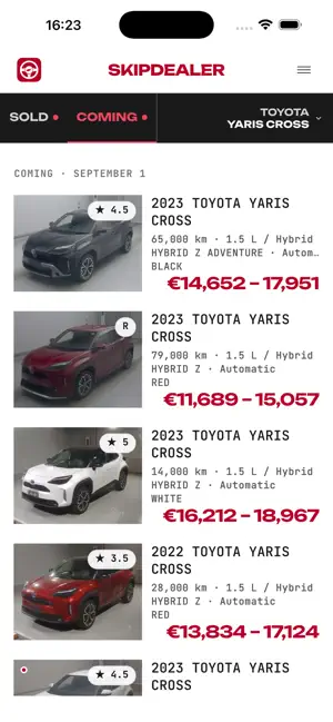 SkipDealer: Japan Car Auctions screenshot 3