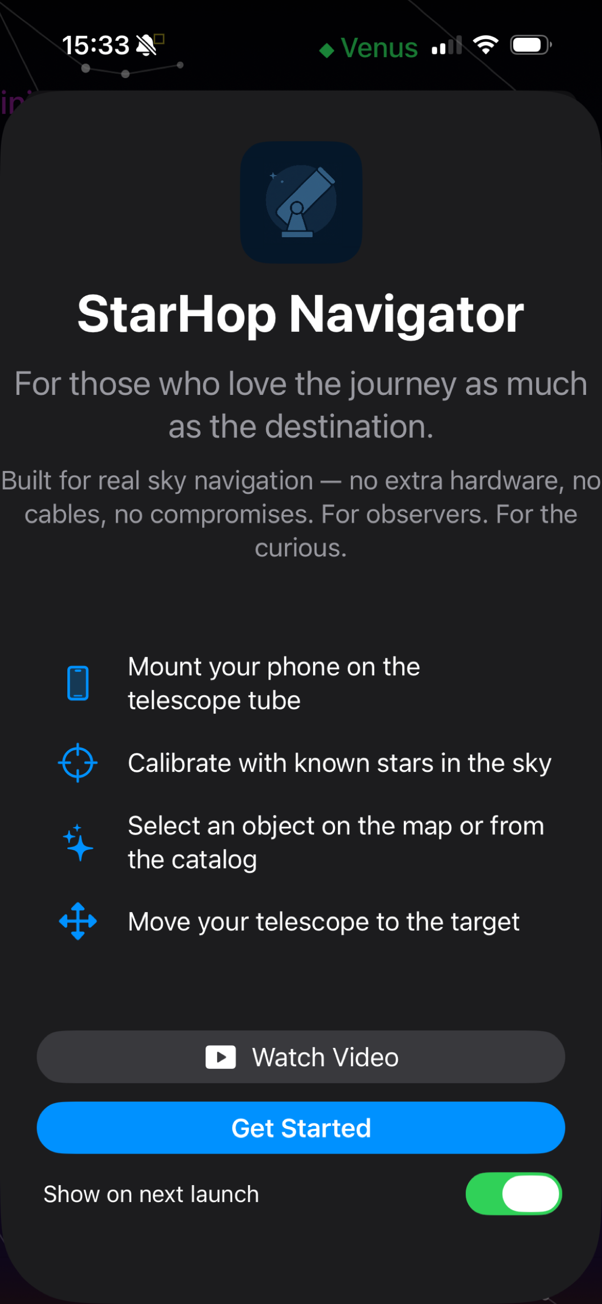 StarHop Navigator