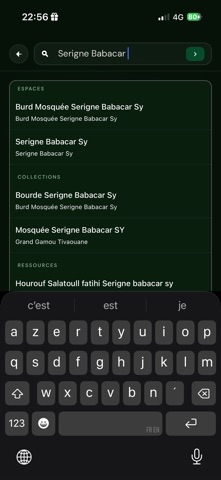 Le Tidiane iPhone screenshot