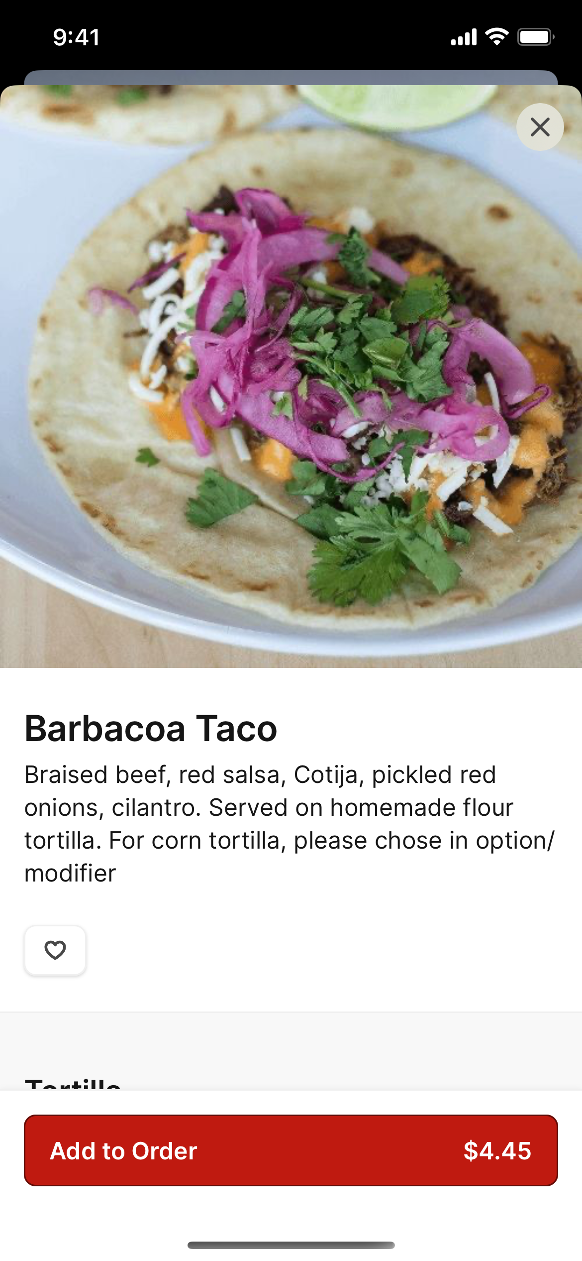 Picasso Taqueria screenshot 3