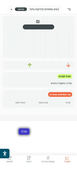 דניאל המרכז לשכר הנהלת חשבונות screenshot 2