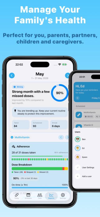 Tablets App: Pill Reminder Screenshot 2 of 6