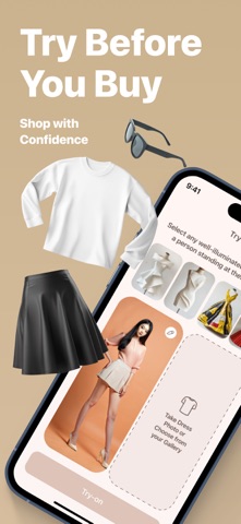 FITAI : Virtual Try on Clothes iPhone screenshot