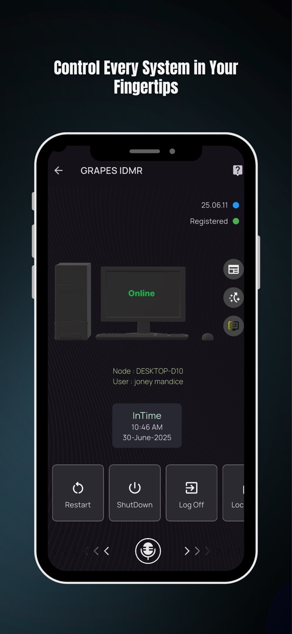 iPhone screenshot