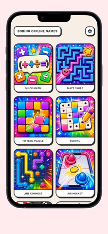 Boring Offline Games iPhone screenshot