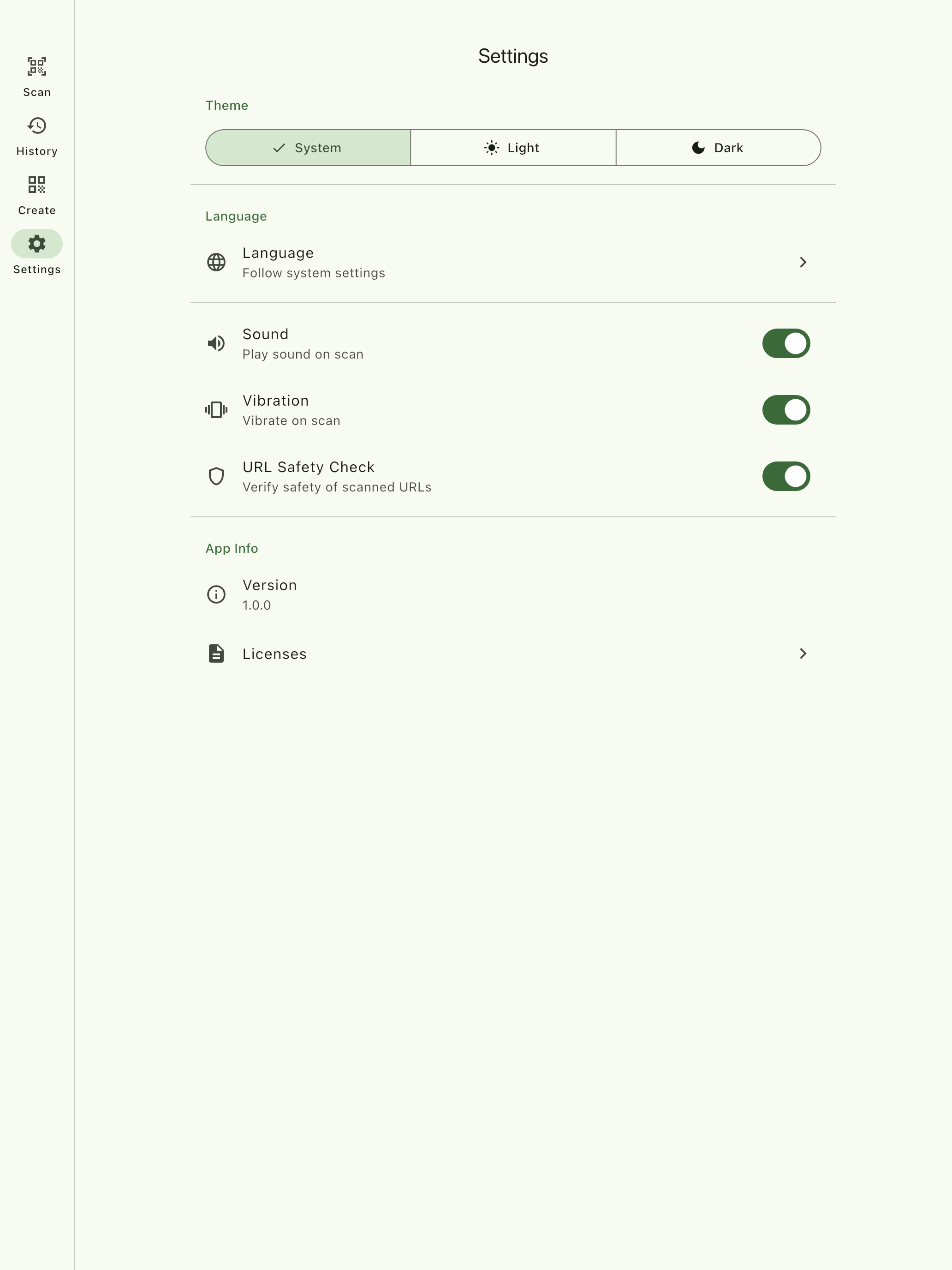 Qrely - QR Code Reader & Maker