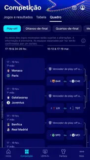 uefa champions league oficial iphone capturas de pantalla 3