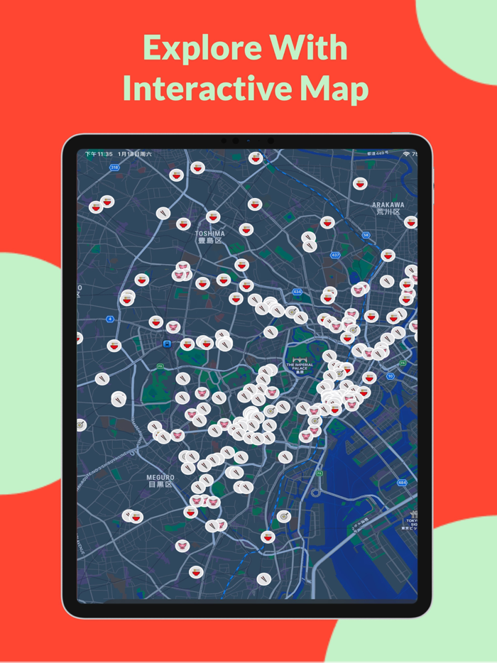 Oishii Map - Tabelog Top 100