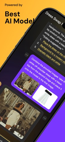 BanaSnap:AI Chat Photo Retouch iPhone screenshot