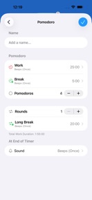 Timer+ Countdown & Stopwatch screenshot