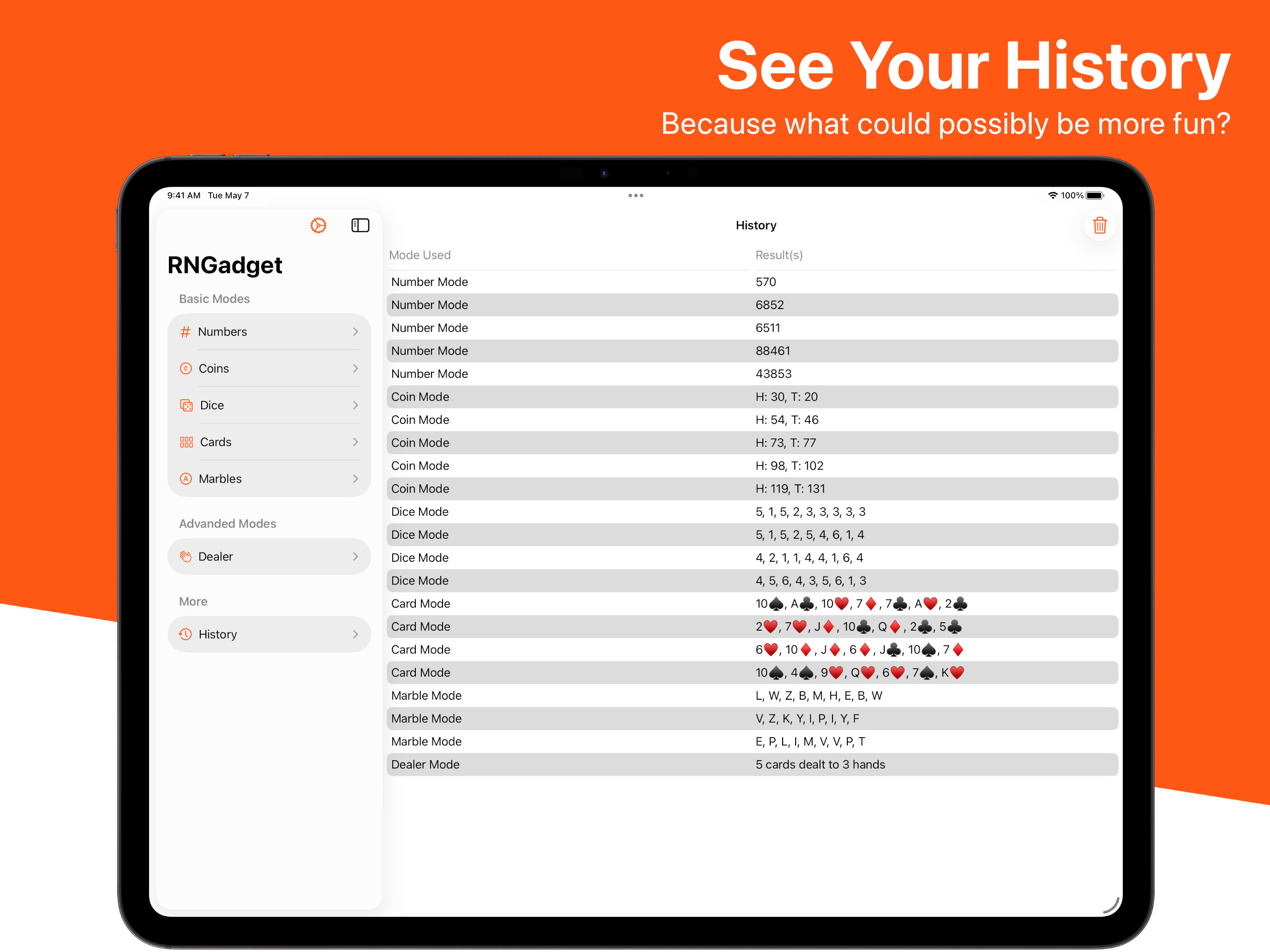 RNGadget screenshot 13
