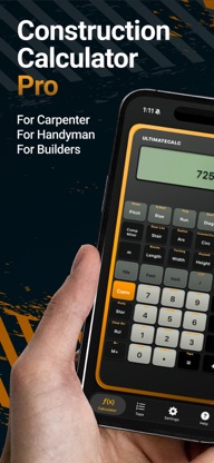 Construction Calculator Pro #1 screenshot 1