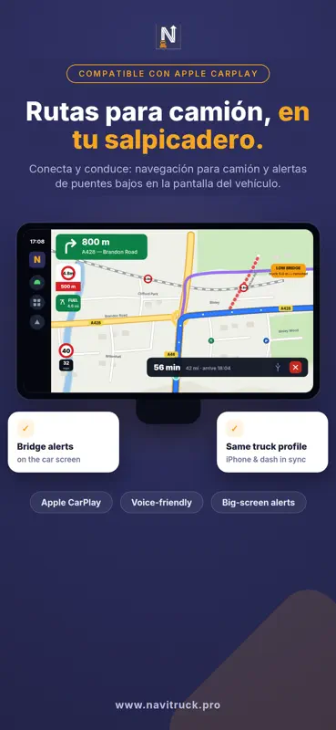 NaviTruck, GPS Camión & Camper screenshot 6 of 6