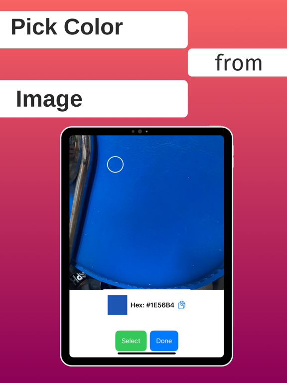 Screenshot #5 pour Sélecteur Couleur: Cam & Image