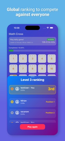 Math Cross: Number Puzzle screenshot