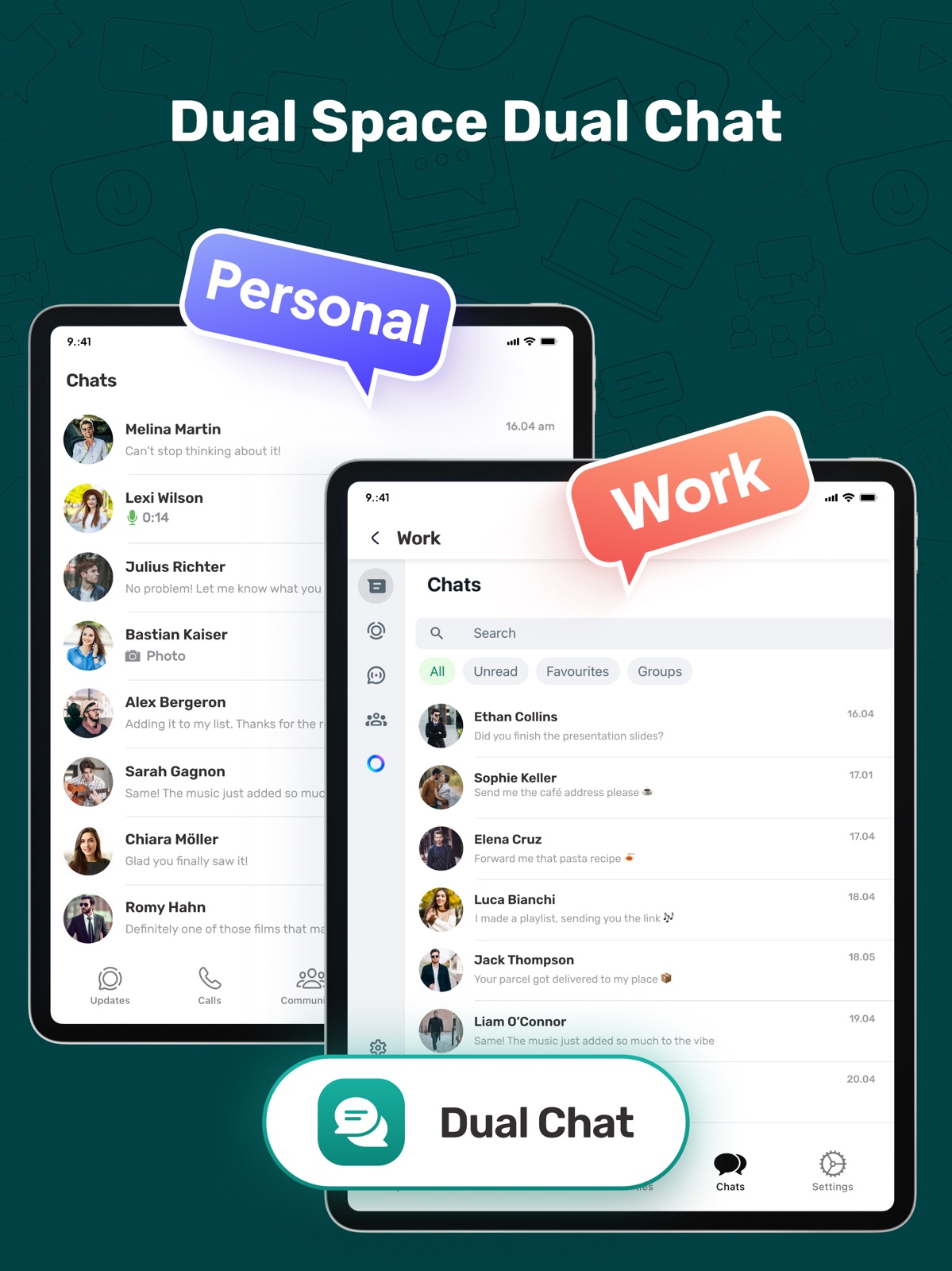 Whats Web - Dual App Messenger ipad screenshot 3