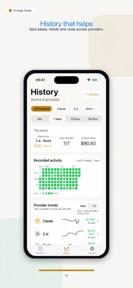 AI Limits & Reset Tracker screenshot
