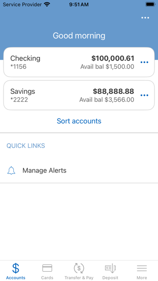 First National Bank Pierre Screenshot