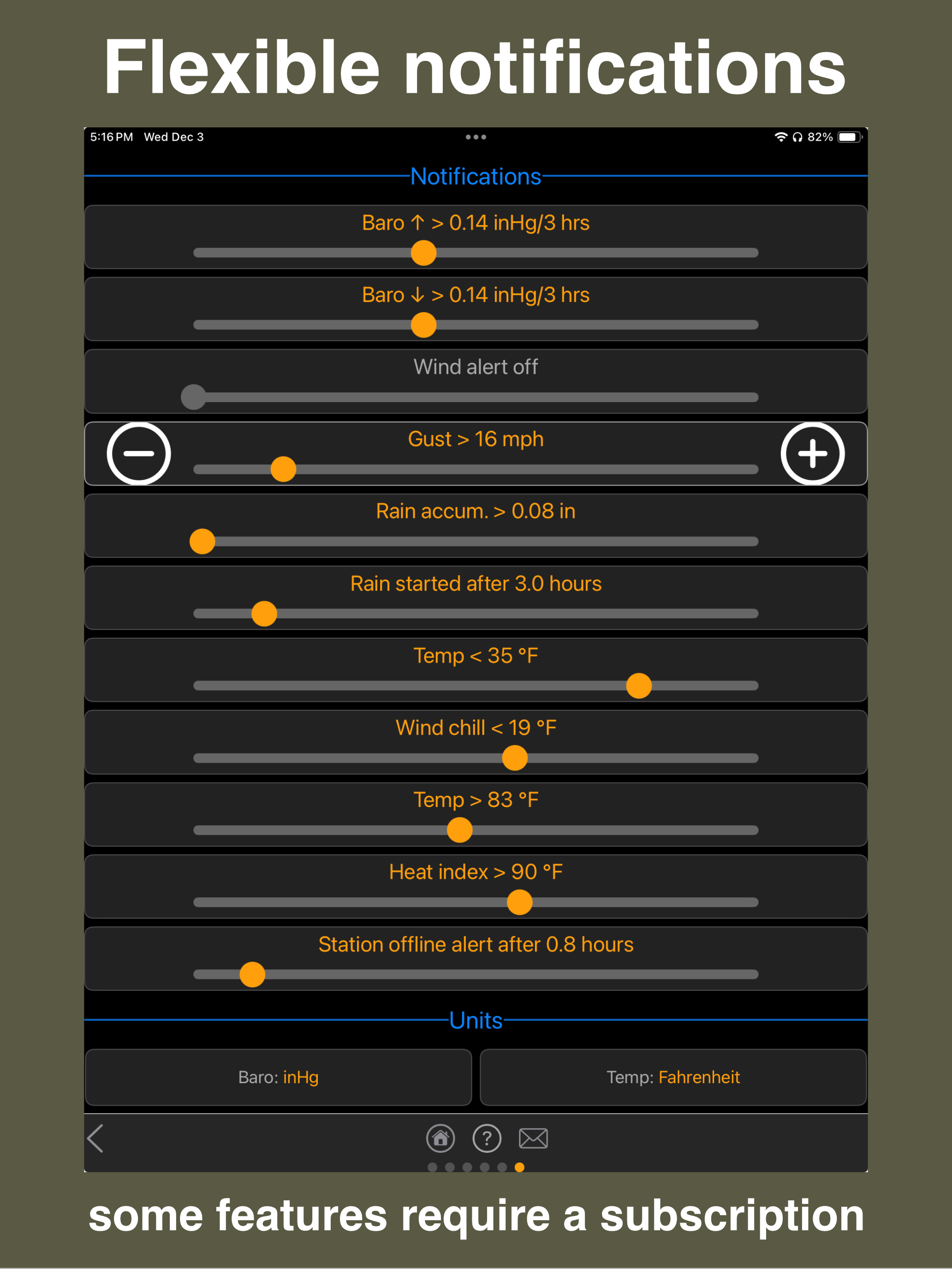 PWS weather station monitor screenshot 12