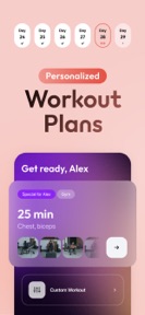 Zing AI: Home & Gym Workouts screenshot