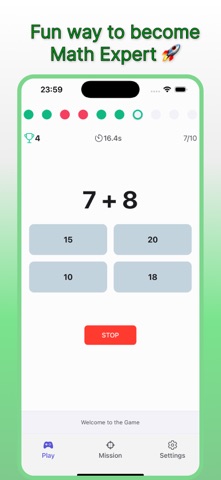 Speed Math - Simple Maths Game Screenshot 1 of 4
