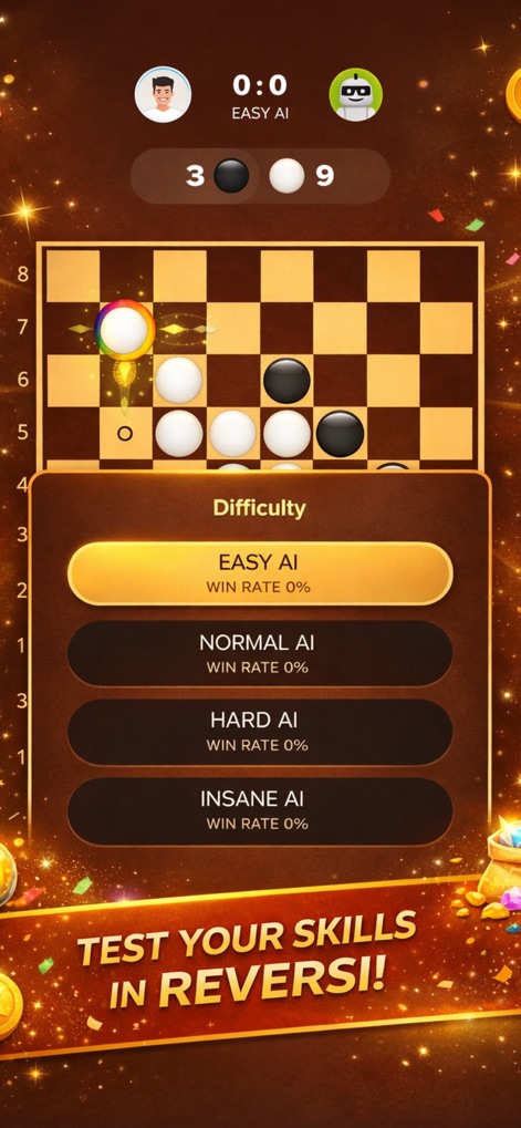 Reversi - Online Board Game - App de Juegos | MWM