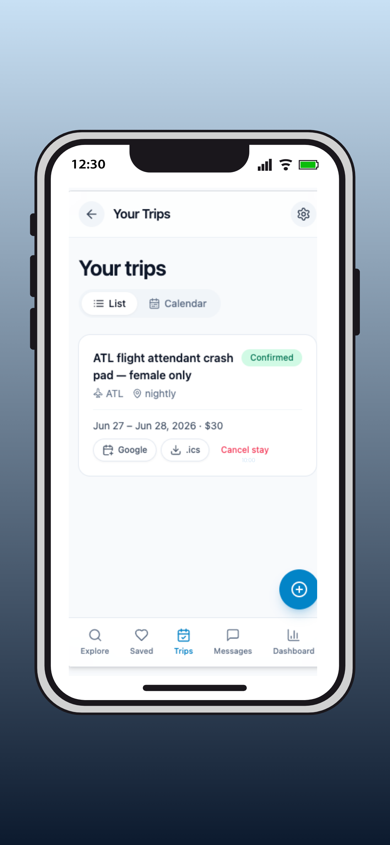 CrewPad: Crash Pad Finder screenshot 5