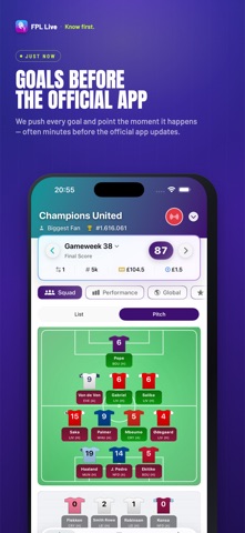 FPL Live: Points, Rank & Stats screenshot