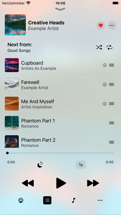 Amperfy Music Screenshot