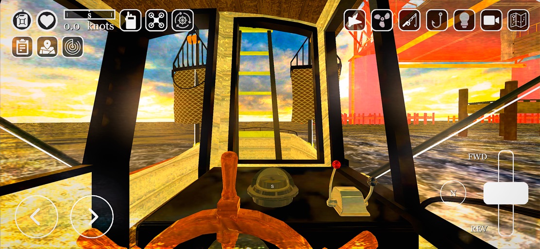 uCaptain: Boat Fishing Game 3D screenshot