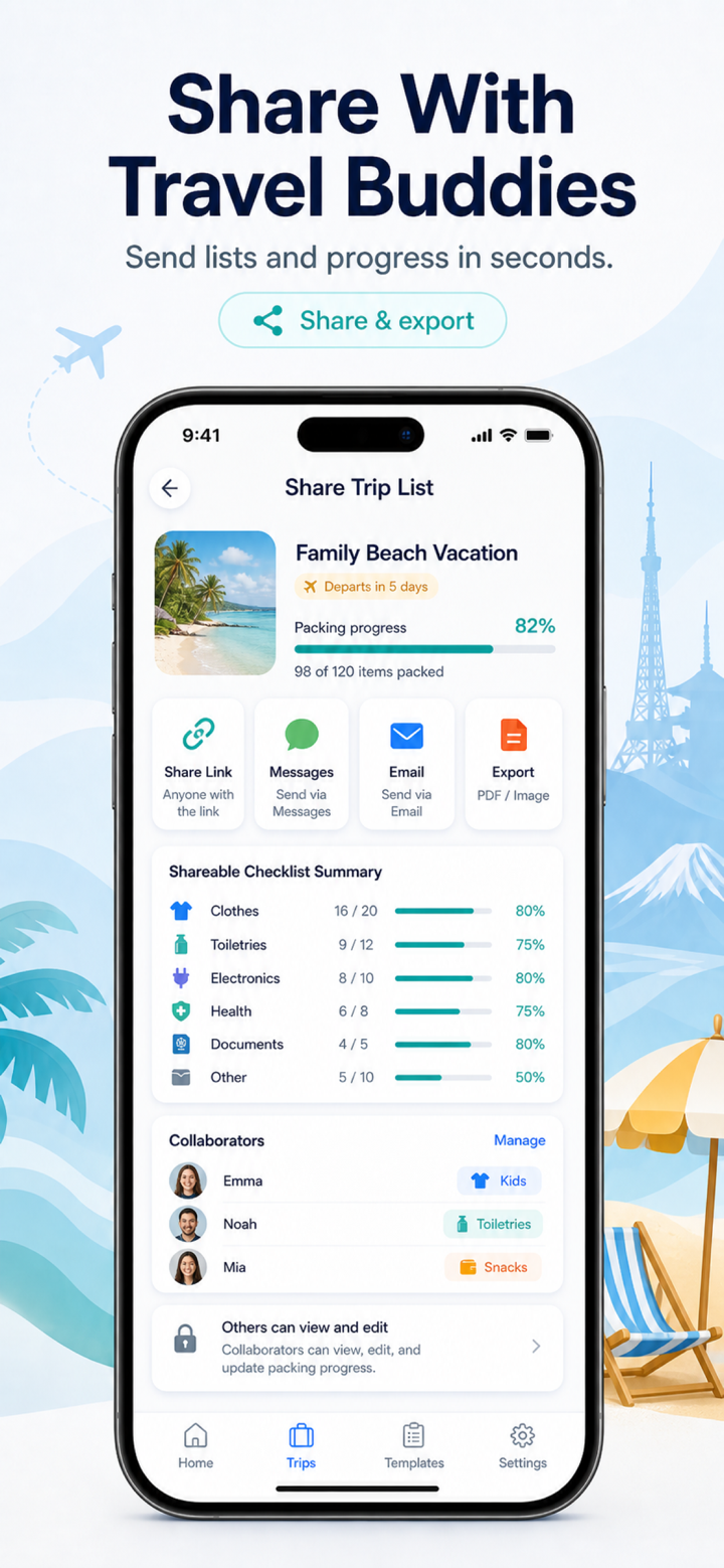 Packing List TripPack AI screenshot 5