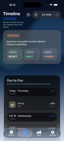 Penny - Simple Expense Tracker Screenshot 4 of 5