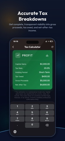 Crypto Calculator: Profit, Tax Screenshot 4 of 6