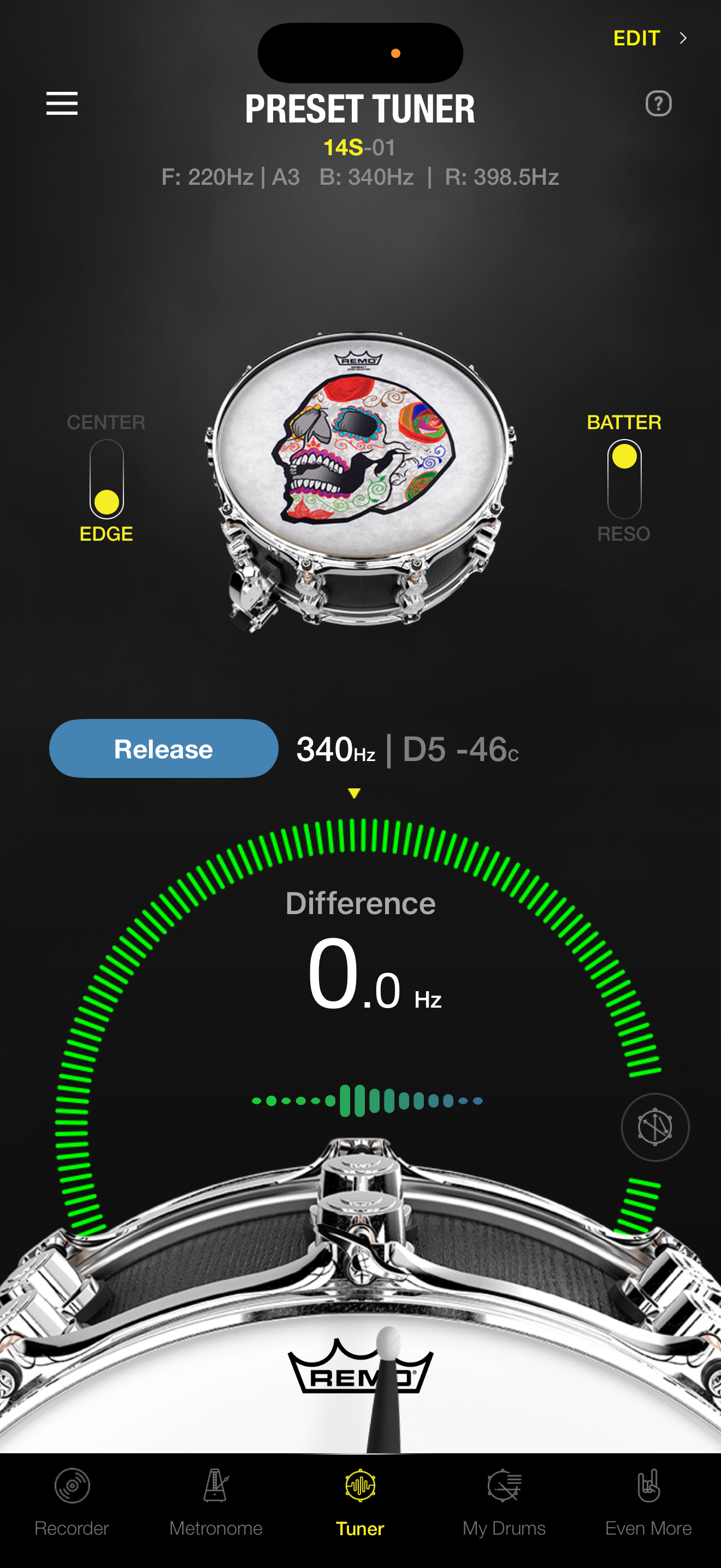 Drumtune PRO | Drum Tuner
