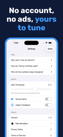 BlueSpot Finder Screenshot 5 of 5