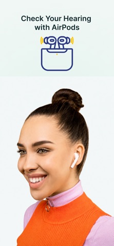 Hearly: AirPods Hearing Test iPhone screenshot