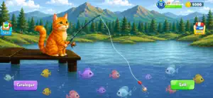 Cozy Cat Fishing Games screenshot 1