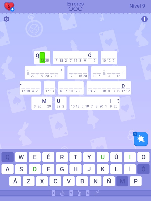Cryptogram: Palabras Cruzadas screenshot 11