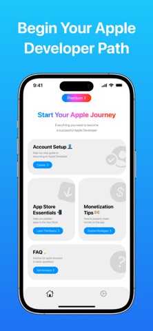 Developer - Create App Guide Screenshot 1 of 4