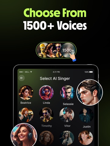 AI Song Maker: Music Generator iPad screenshot
