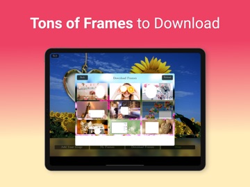 iFlower Camera – Cute Editor iPad screenshot
