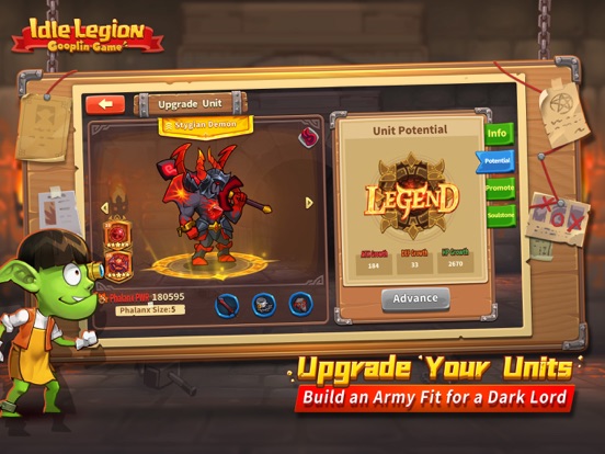 Idle Legion: 100v100 Tactics iPad screenshot