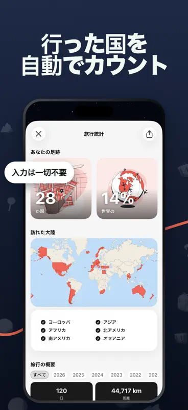 Tern: 旅行日記・海外旅行＆世界地図 screenshot 2 of 7