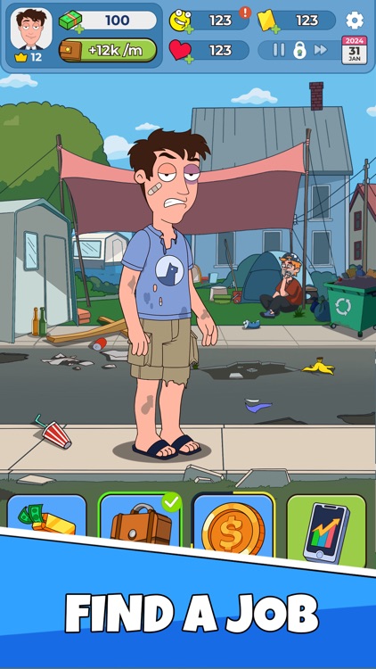 Idle Guy: Life Simulator games screenshot-4