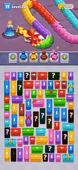 Queen Rescue: Dragon Puzzle screenshot 4