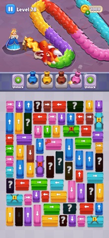 Queen Rescue: Dragon Puzzle iPhone screenshot