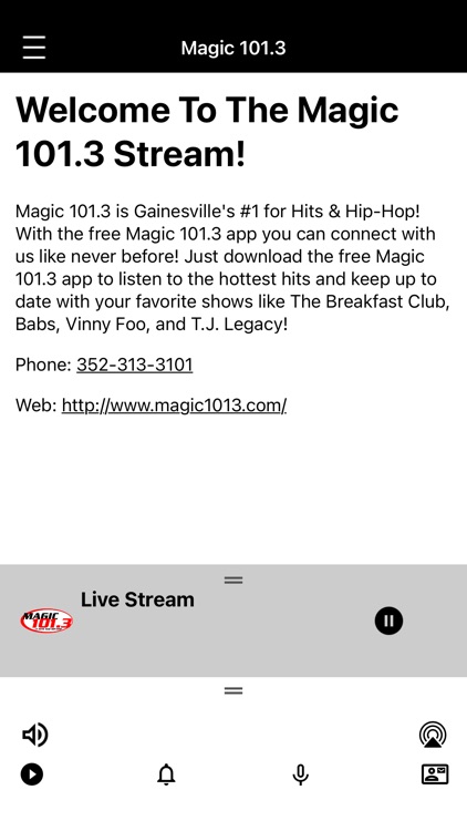 Magic 101.3 Gainesville