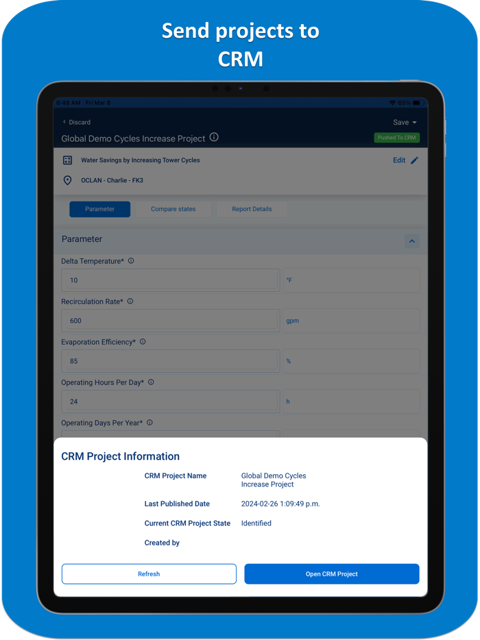 Ecolab TVD Calculator