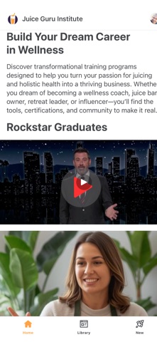 Juice Guru Institute screenshot