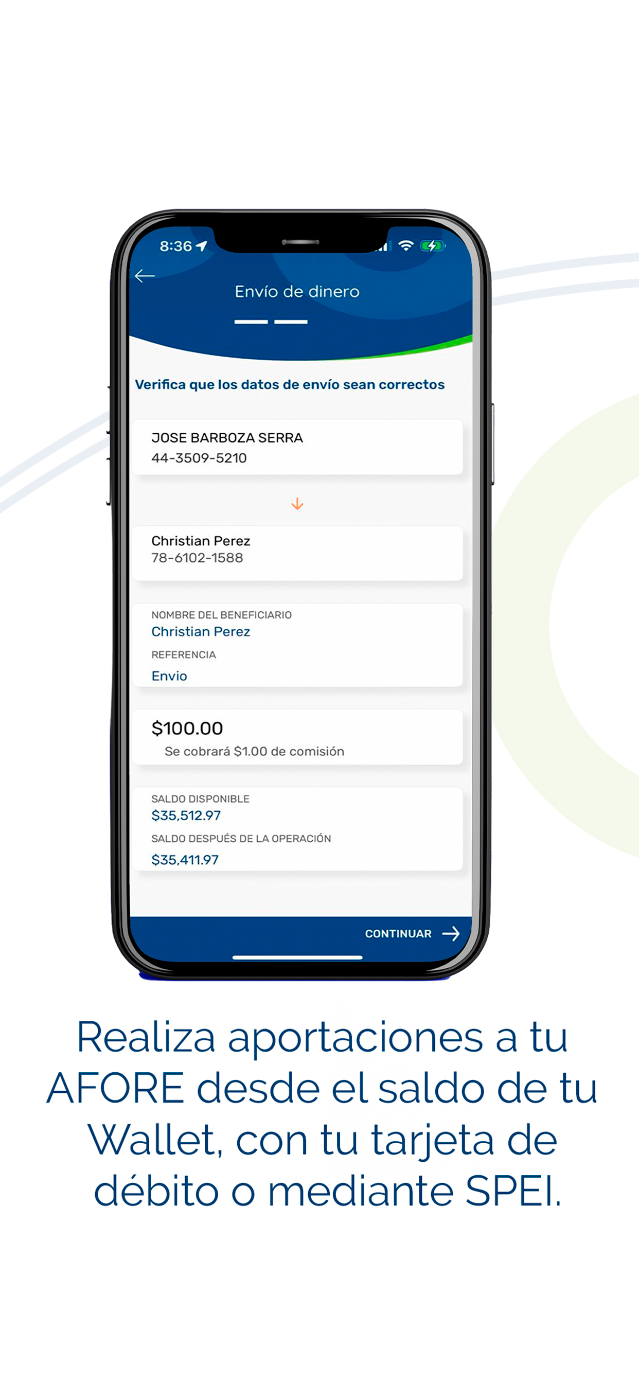 Wallet Millas para el retiro screenshot 6